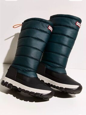 Hunter Original Insulated Tall Snow Boots Womens size 6